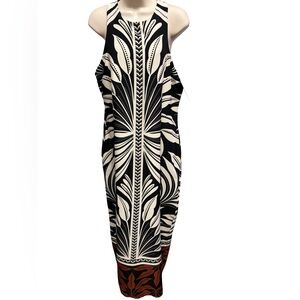 1551 / Donna Morgan Long Sleeveless Leaf Dress Women’s Size 12 NWT $164